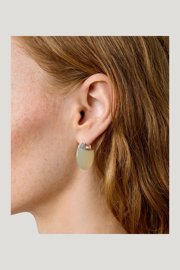 The Erin Earrings — model front