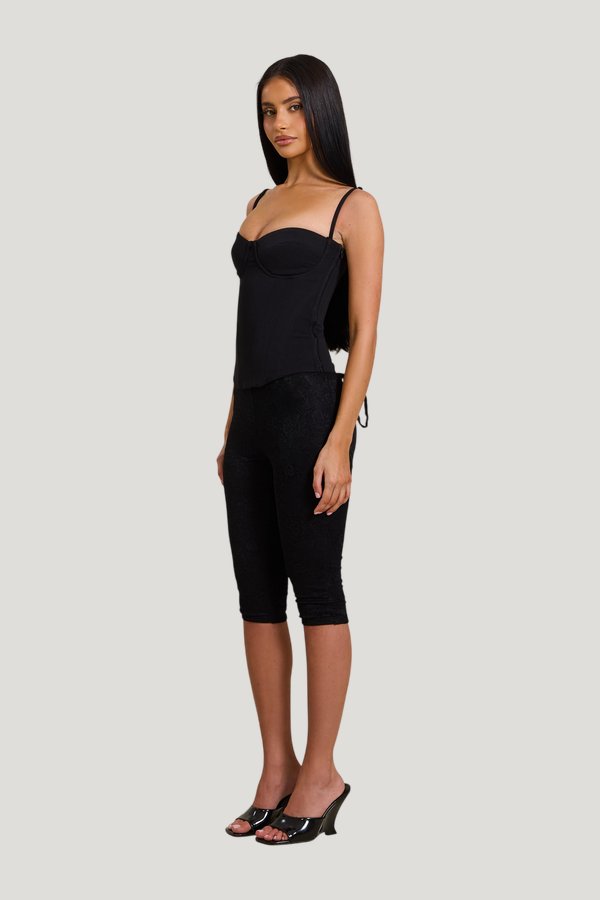 The Everly Lace Up Corset Top — carry 3