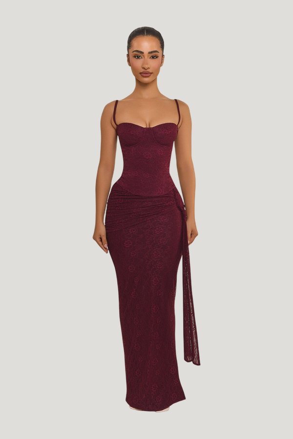 The Lexi Maxi Skirt — model front