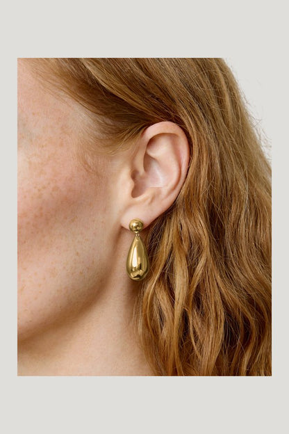 The Lola Earrings — model front