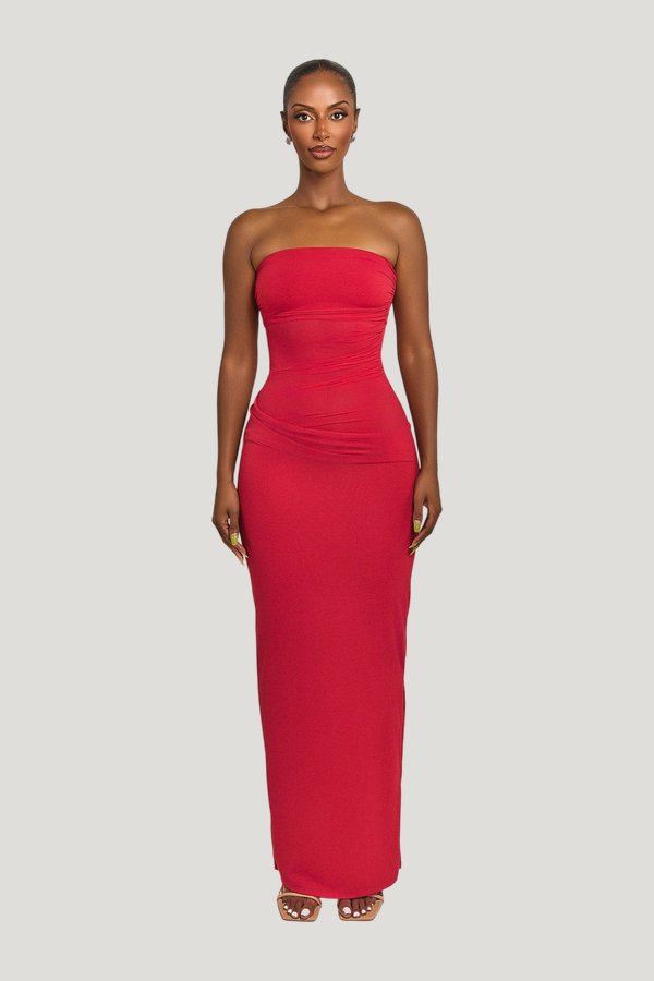 The Martha Maxi — model front