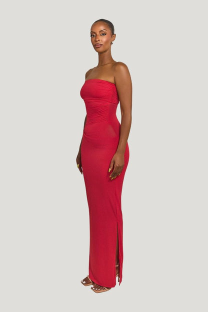 The Martha Maxi — model side