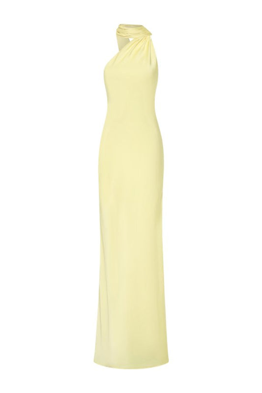 The Nicolette Satin Dress — packshot