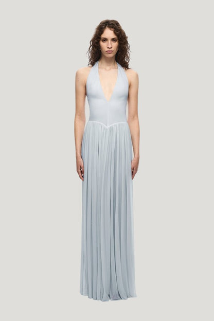The Ophelia Jersey Dress — model front