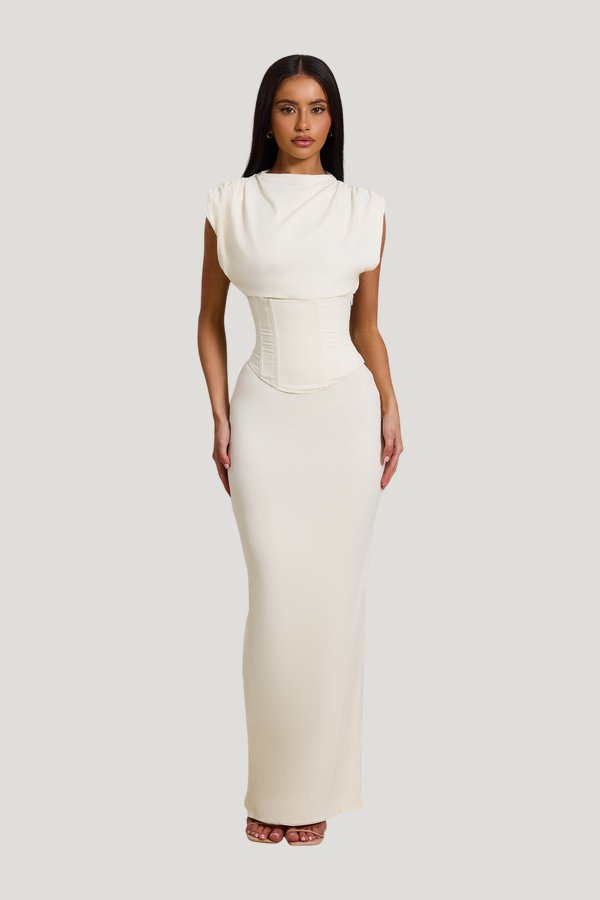 The Sandra Maxi — model front