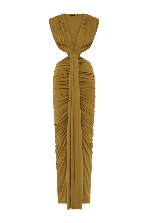 The Solacia Cupro Dress — packshot