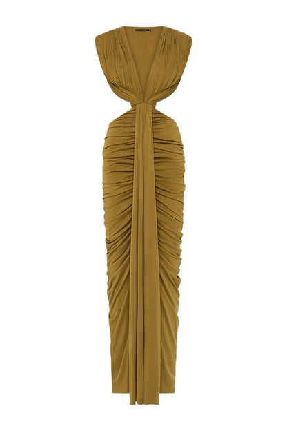 The Solacia Cupro Dress — packshot
