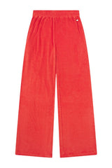 Towelling High Waist Trousers — packshot