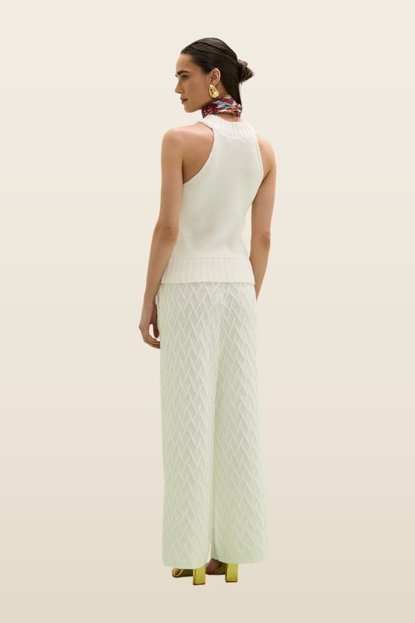 Celia Knit Pants — model back