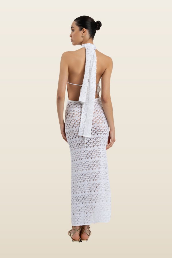 Uma Dress — model back