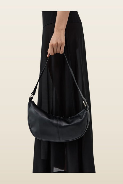 Utility Crescent Bag — model back