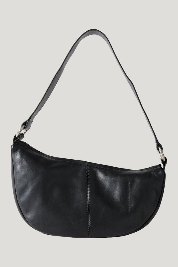 Utility Crescent Bag — model front