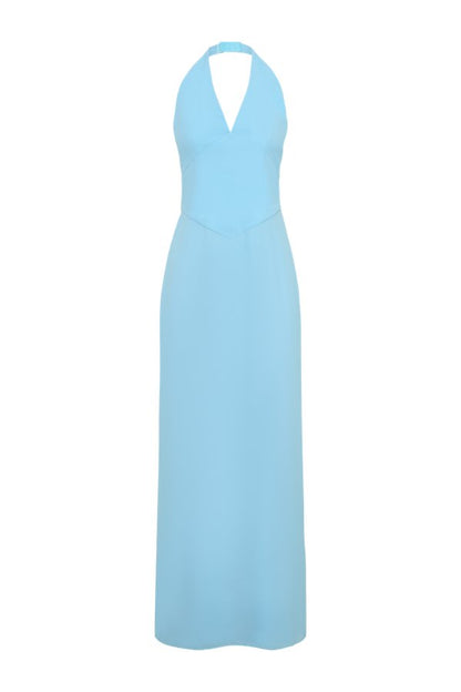 Valentina Chiffon Halter Maxi Dress — packshot