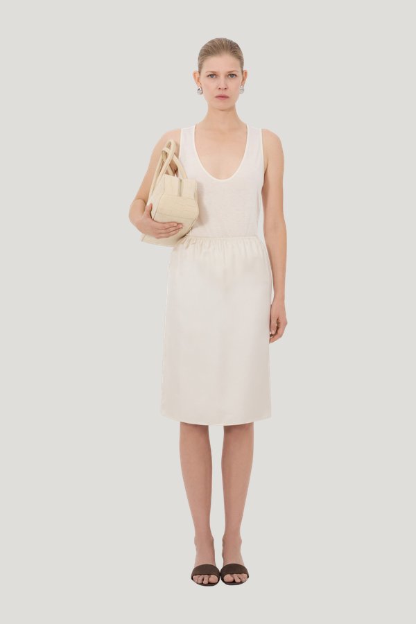 VASALI Silk twill skirt — carry 2