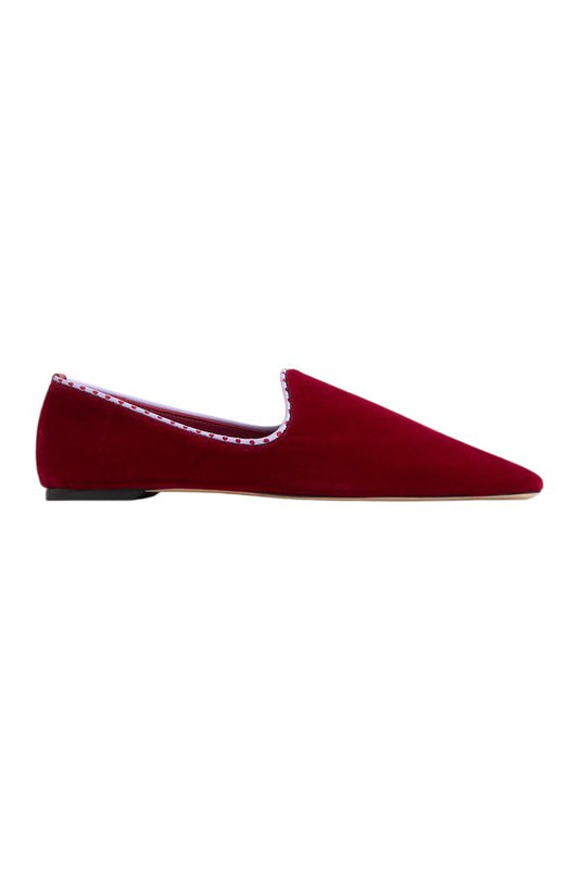Velvet venetian slippers — packshot