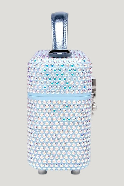Venyx In Iridescent Crystal And Baby — model side