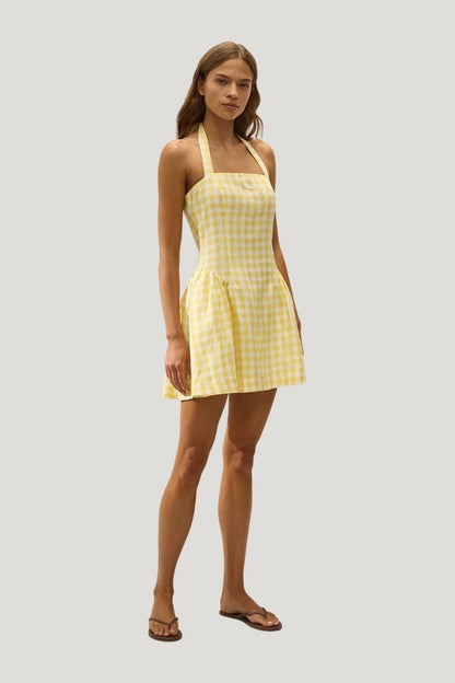Venza Mini Dress Gingham — carry 3