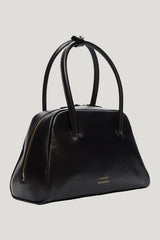 VESPER Smooth calf handbag — model side