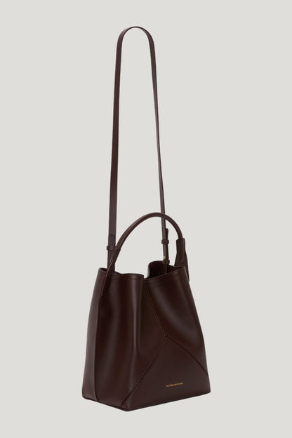 Victoria Bucket Bag — model side