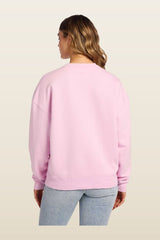 Vintage Fleece Crewneck | Bon Bon — model back