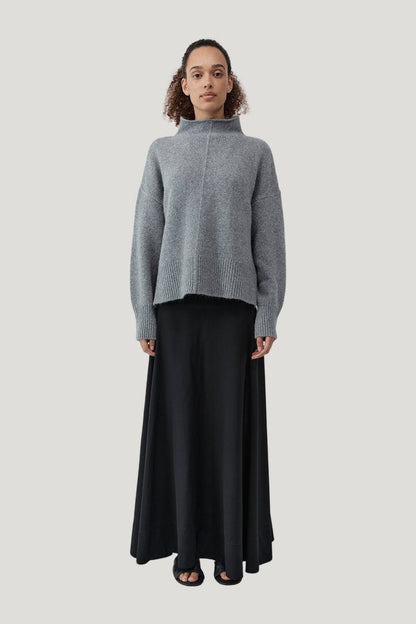 Wool Blend Mock Neck Sweater — carry 2