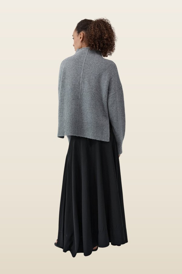 Wool Blend Mock Neck Sweater — carry 4