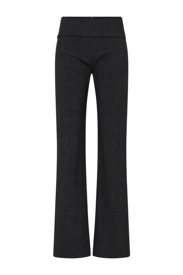 Wool Blend Studio Pants - Dark Graphite — packshot