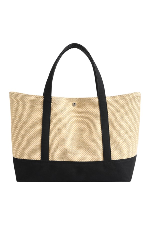 Woven beach tote — packshot