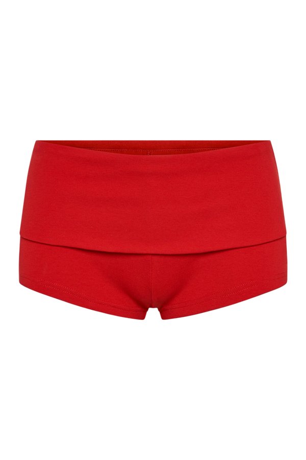x JENNIE Eva Cotton Mini Shorts - Roses — packshot