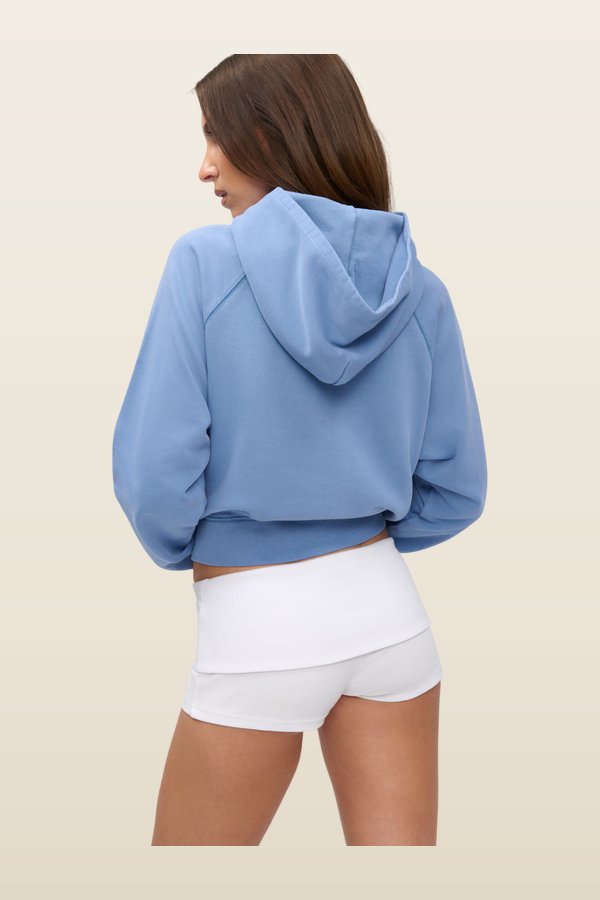 x JENNIE Jane Cropped Terry Hoodie — carry 4