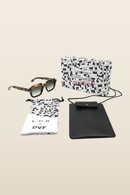 DVF X L.G.R Raffaello Sunglasses — model back