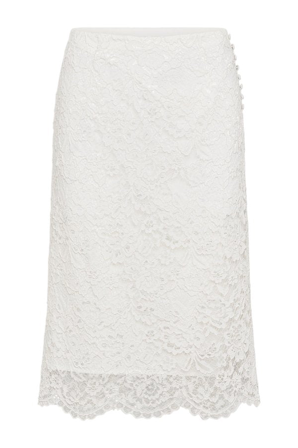 x Paige Lorenze Honeymoon Lace Midi Skirt - Sunday Ceremony — packshot