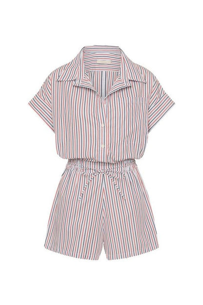 Zion Playsuit Venezia Stripe — packshot