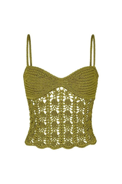 Zola Crochet Top — packshot